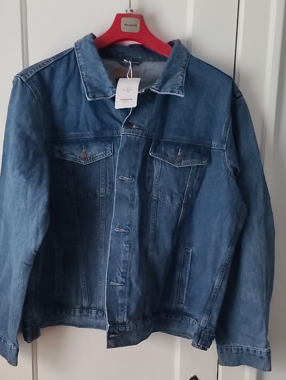 Mens Blue Denim Jacket - Unbranded Classic Trucker